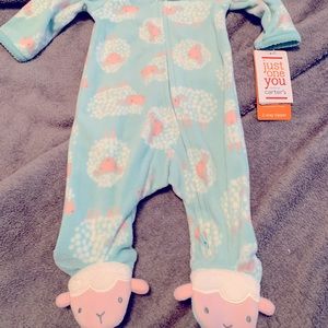 Carter’s new born fleece sleeper!